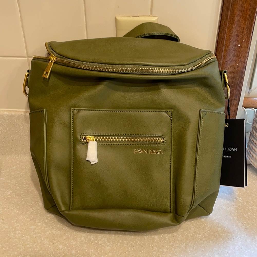 Brand new fawn design mini backpack